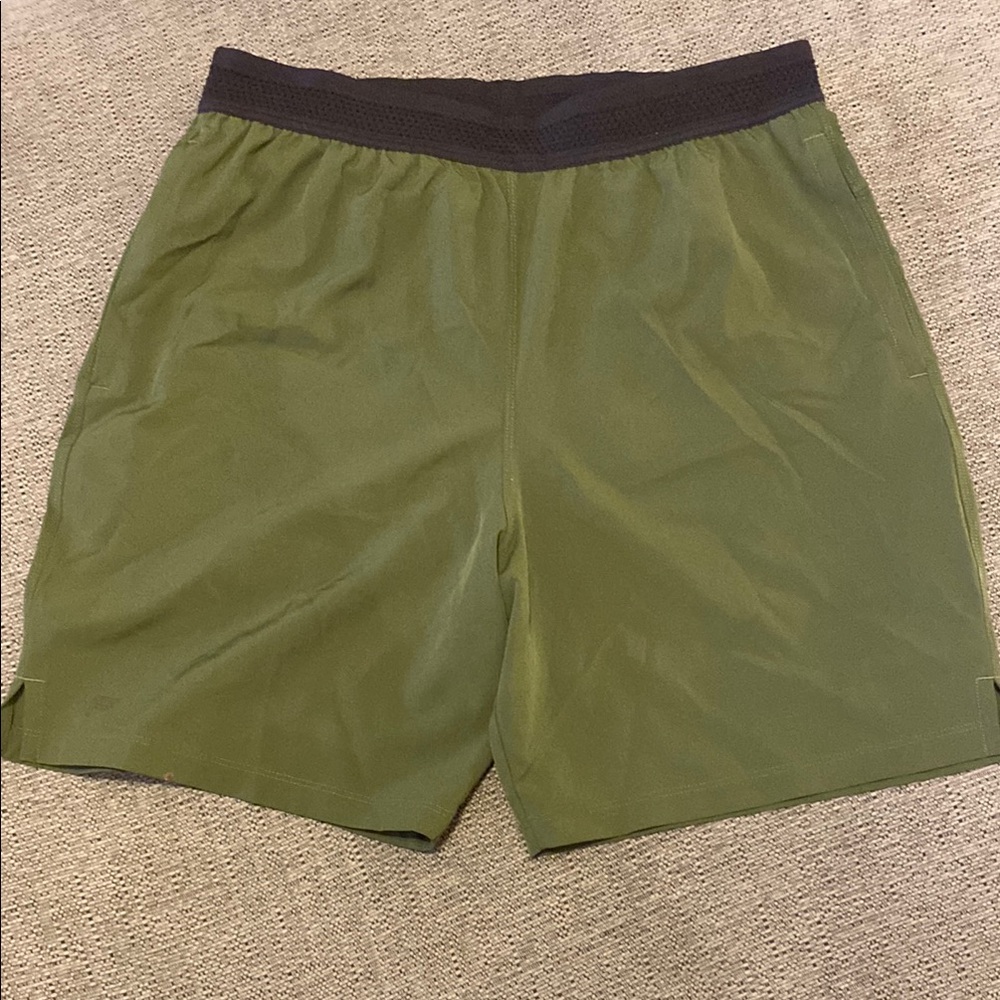 Olive Green fabletics medium Men's Shorts